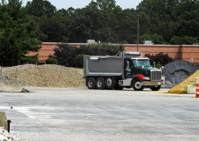 Dump truck delivery