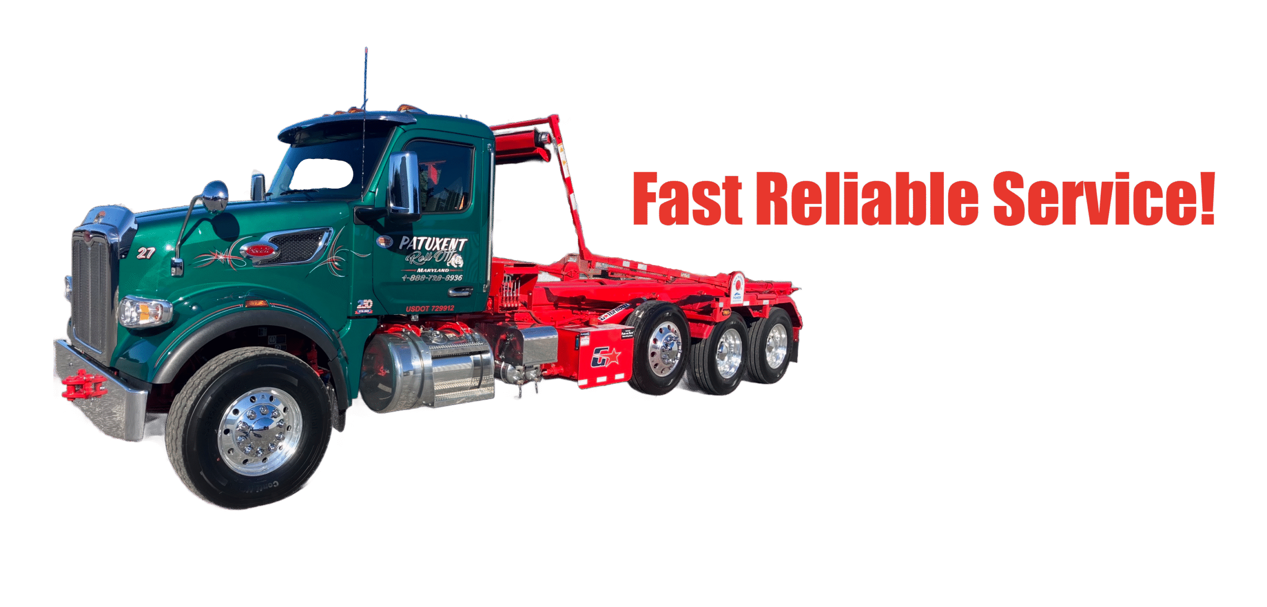 Patuxent Roll-Off truck 